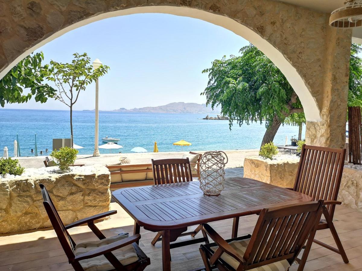 Relax Seaside House By Living In Blue Villa CCharaki Buitenkant foto