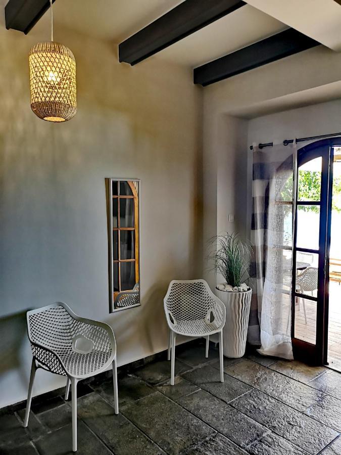 Relax Seaside House By Living In Blue Villa CCharaki Buitenkant foto